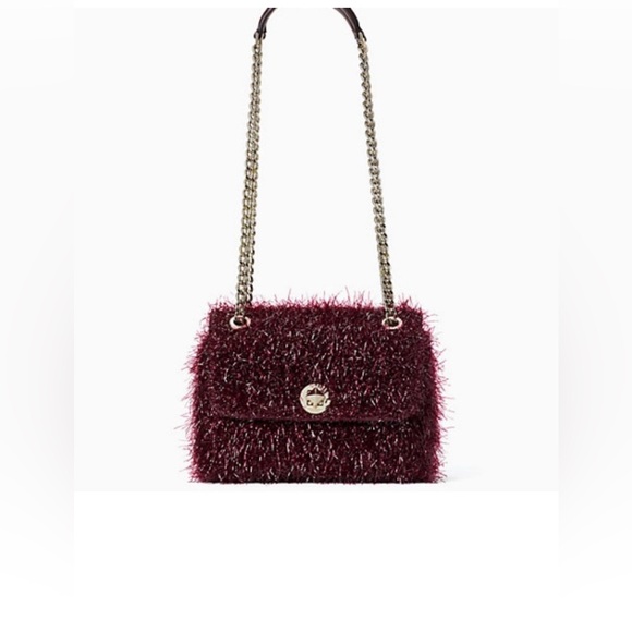 Kate Spade Natalia Tinsel Micro Turnlock Crossbody - Picture 7 of 9